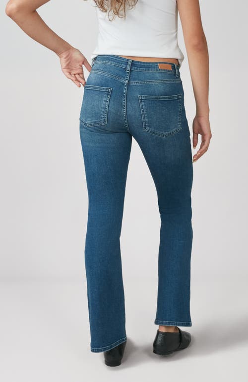 Shop Lola Jeans Billie High Rise Bootcut Jeans In Dim Sky 2