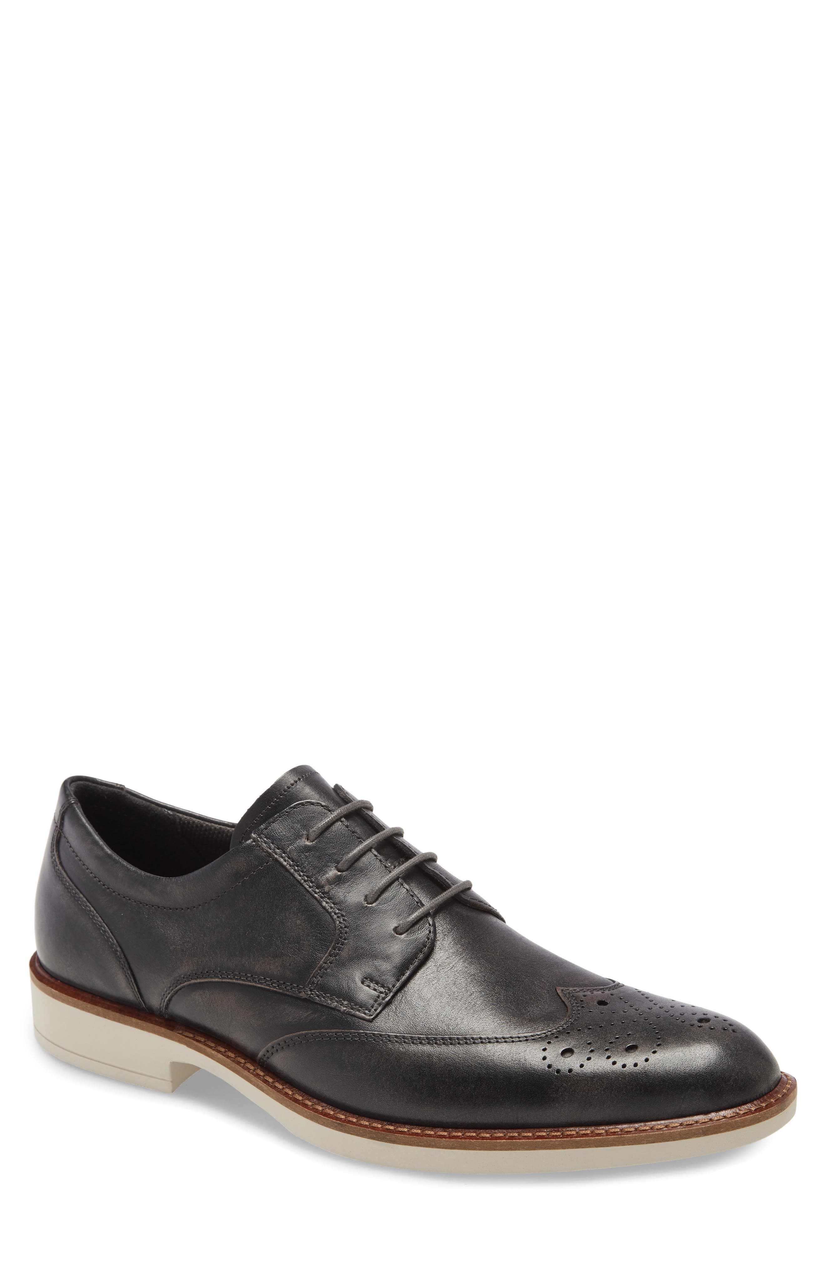 UPC 825840492507 product image for ECCO Biarritz Wingtip, Size 8-8.5Us in Magnet at Nordstrom | upcitemdb.com