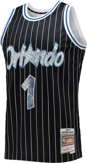 Men's Mitchell & Ness Penny Hardaway Orlando Magic White Out Swingman Jersey