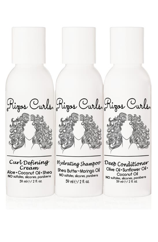 Shop Rizos Curls Travel Kit Curl Care Trio