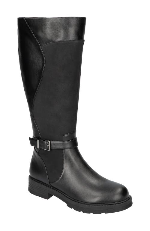 EASY STREET EASY STREET ERICA MIXED MEDIA EQUESTRIAN BOOT 