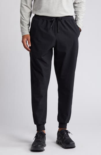 Zella, Pants & Jumpsuits, Zella Jogger Pants Womens Black High Rise  Zipper Front Pockets Cropped Size L