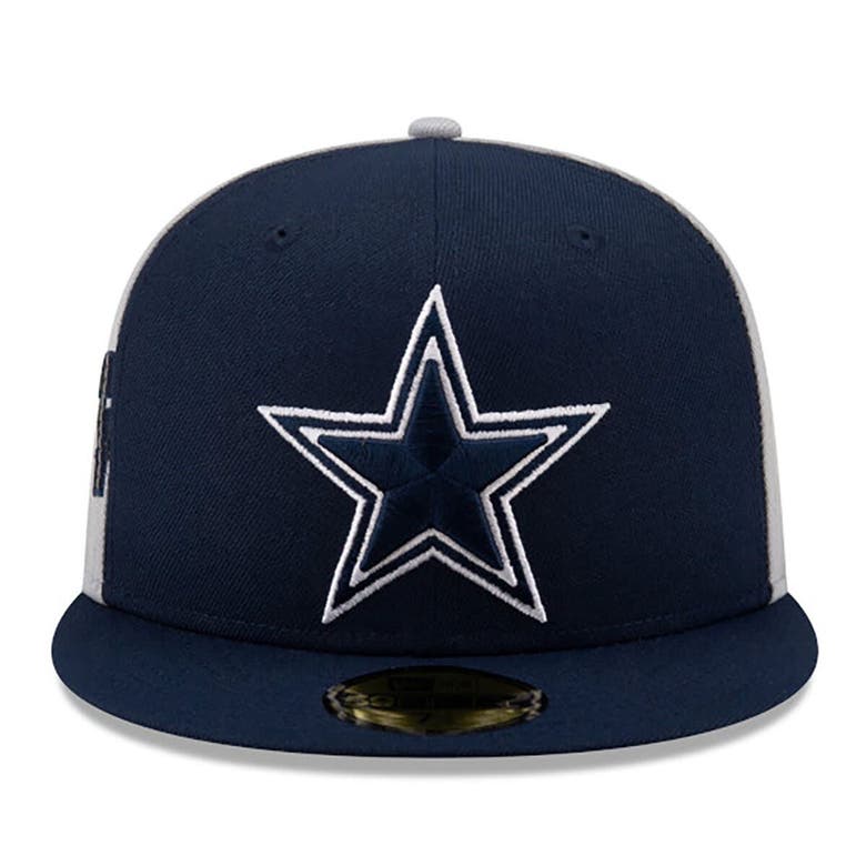Shop New Era Navy Dallas Cowboys Gameday 59fifty Fitted Hat