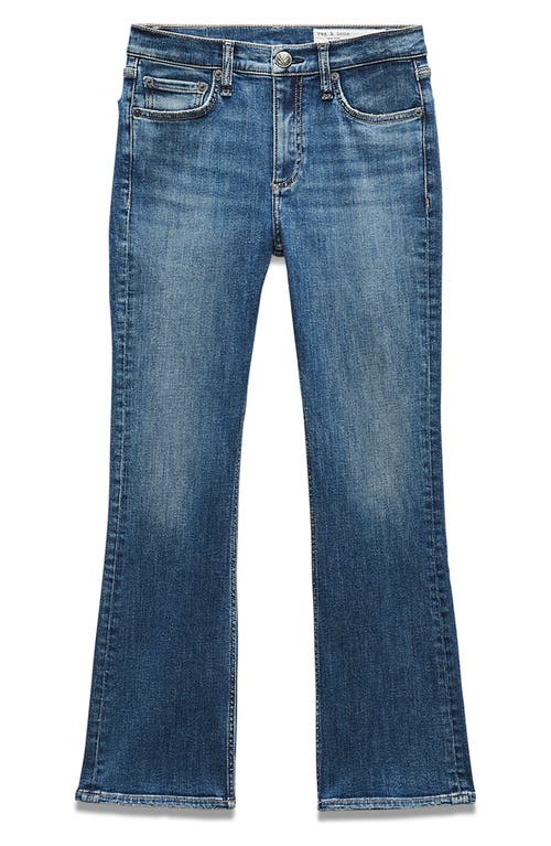 Rag & Bone Casey High-rise Cindy Ankle Flare Jean In Willow