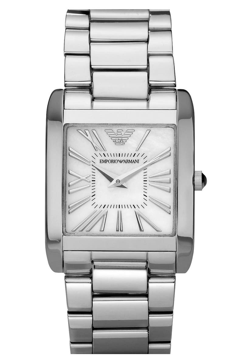 Emporio Armani Slim Square Bracelet Watch | Nordstrom