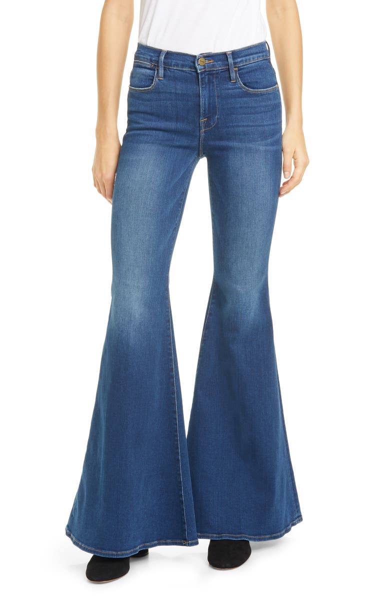 FRAME Le High Super Flare Jeans (Cantine) | Nordstrom