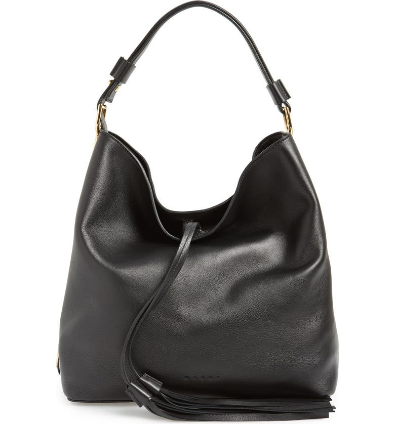 Marni Tasseled Leather Shoulder Bag | Nordstrom
