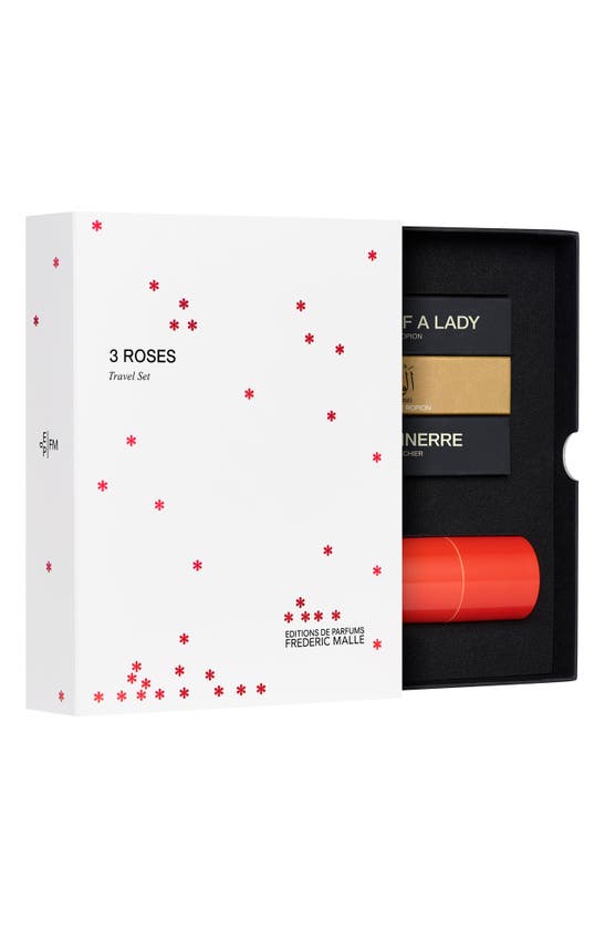 Frederic Malle 3 Roses Set - Travel Size Eau De Parfum Set