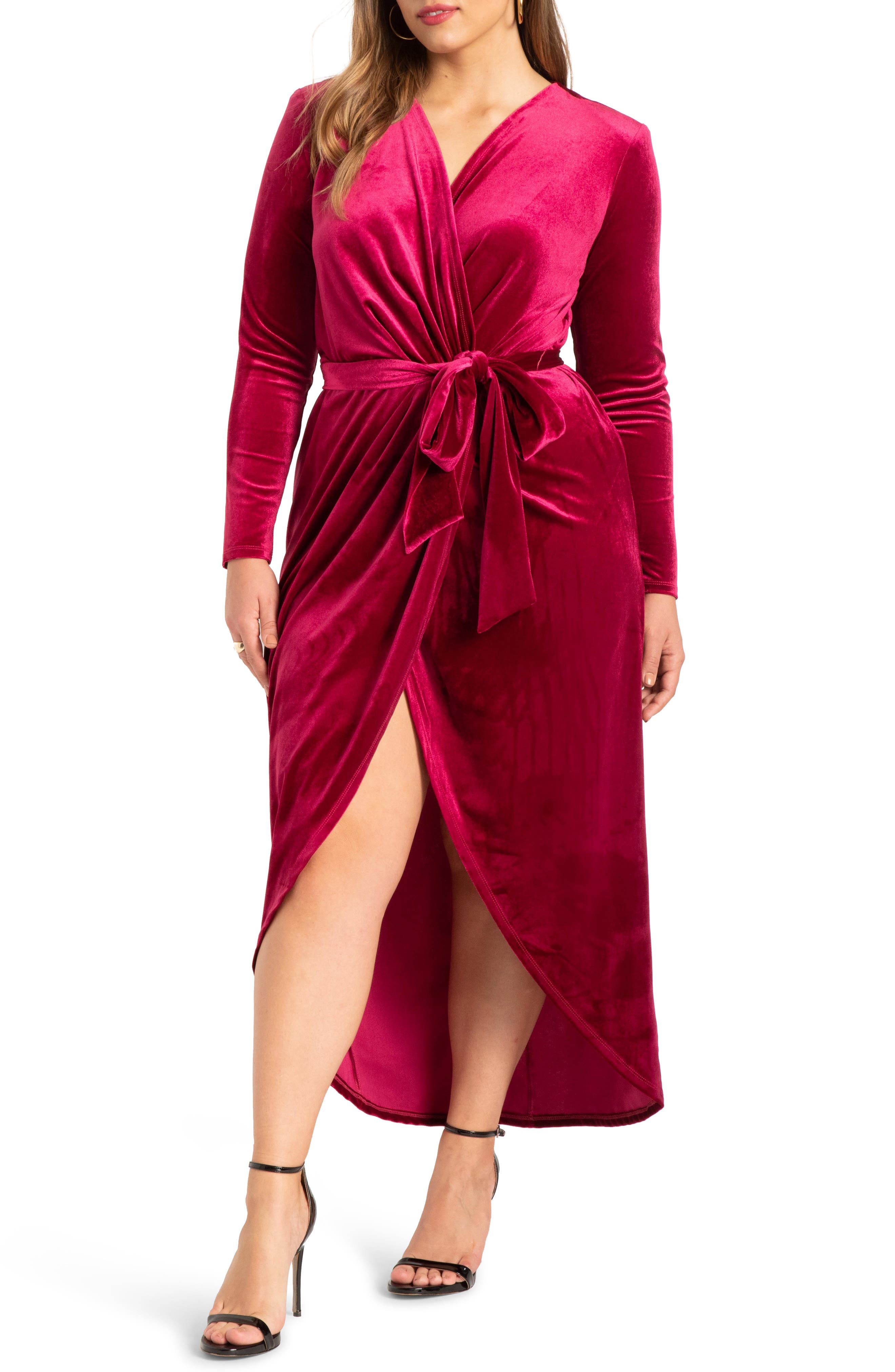 eloquii wrap dress