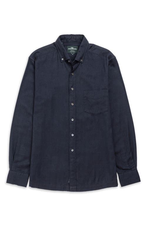 Rodd & Gunn Rodd And Gunn Barrhill Long Sleeve Slim Fit Shirt In Twilight