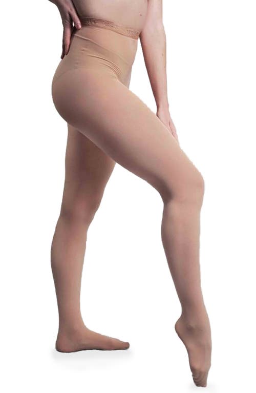 nude barre Footed Opaque Tights 7Am at Nordstrom,