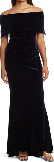 Vince camuto off outlet the shoulder velvet dress