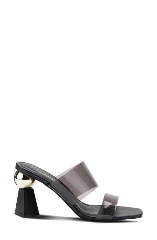 Azura By Spring Step Dashing Slide Sandal In Black