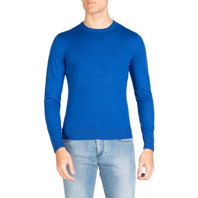 Isaia Slim Fit Wool Sweater, Orange