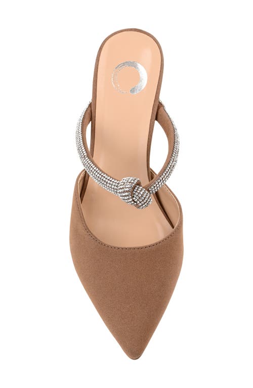 Journee Collection Lunna Mule Pump In Brown