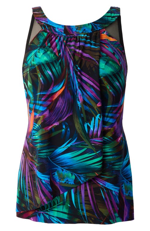 Shop Miraclesuit ® Palma Paradiso Ursula Swim Top In Black Multi