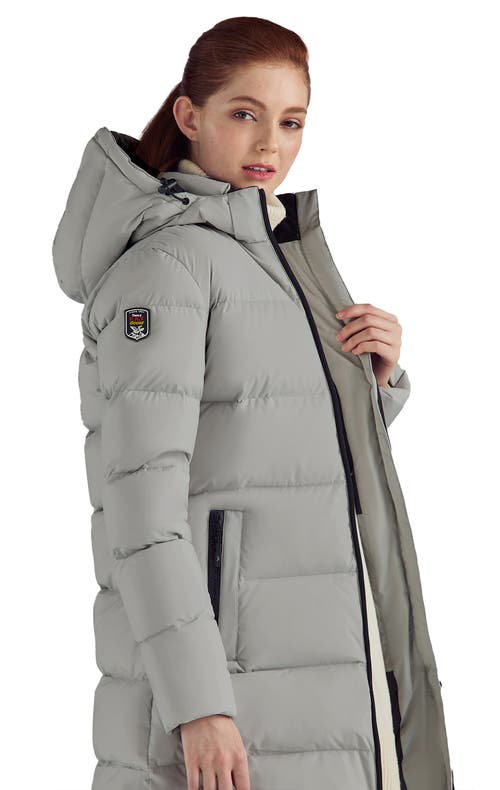 Shop Triple F.a.t. Goose Puffer Down Parka In Quiet Grey