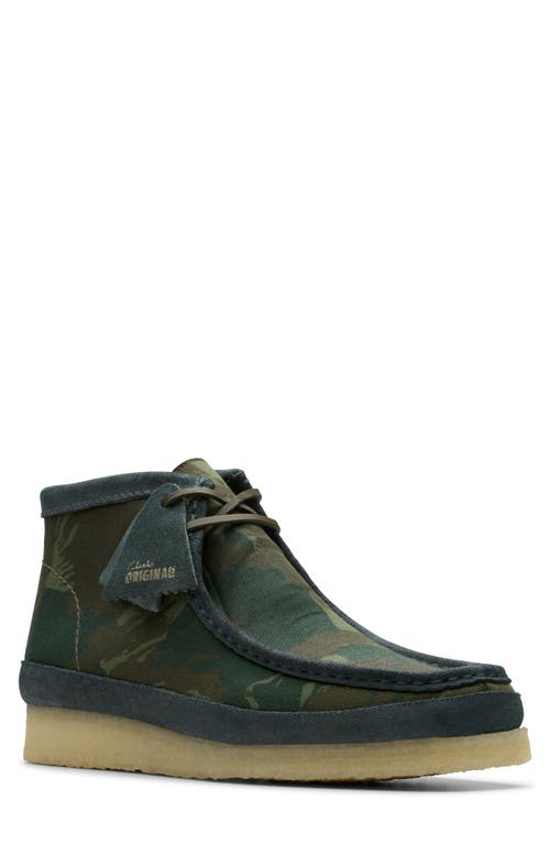 Shop Clarksr Clarks(r) Wallabee Chukka Boot In Green Camouflage