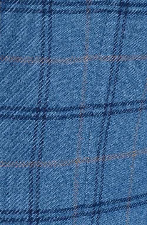 Savile Row Co Plaid Sport Coat In Blue