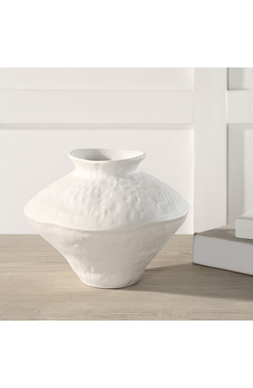 Shop Renwil Mills Ceramic Stoneware Decorative Vase In White