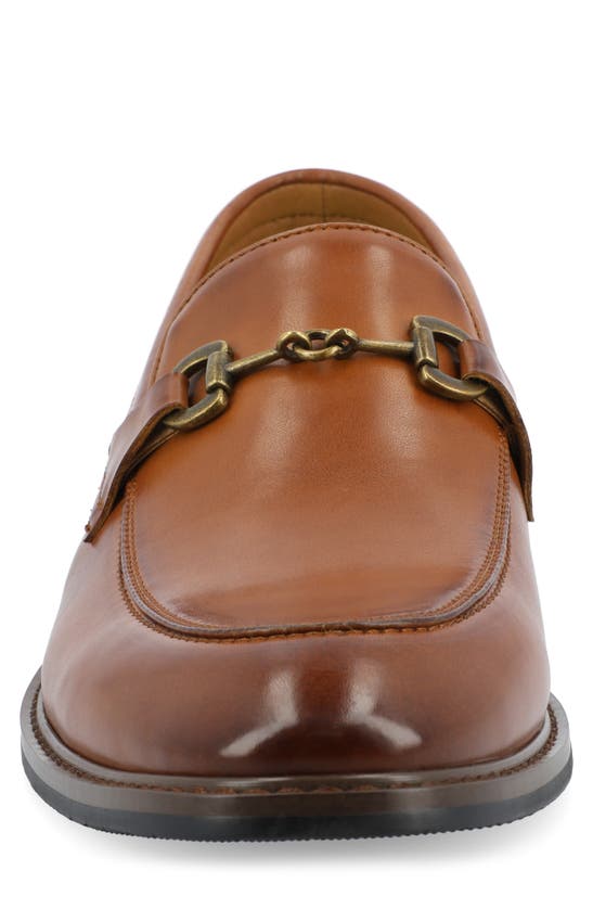 Vance Co. Rupert Tru Comfort Bit Loafer In Cognac