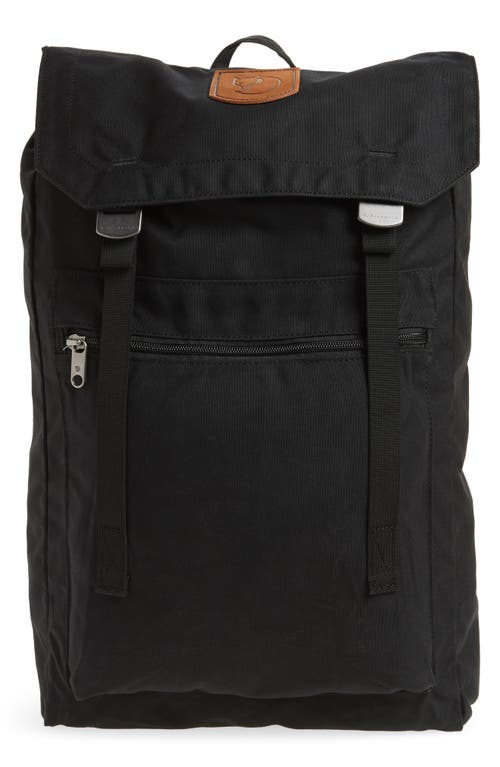 Fjällräven Foldsack No.1 Water Resistant Backpack in Jet Black