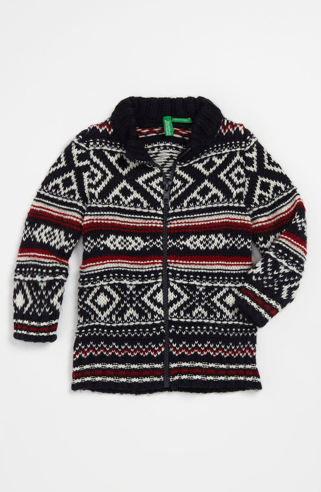 United Colors Of Benetton Kids Pullover - Wollmix Mit Logo
