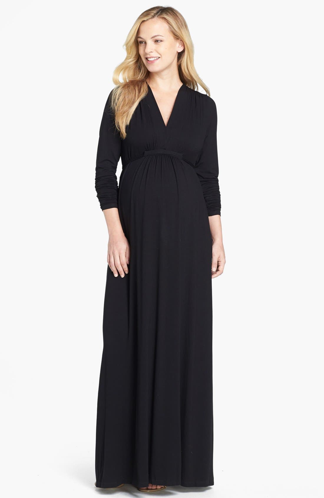 Olian Maternity Maxi Dress Nordstrom