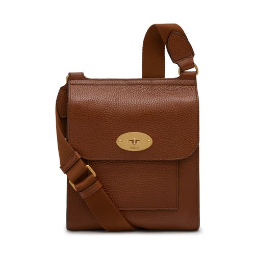 Mulberry Small Antony Leather Crossbody Bag in Oak at Nordstrom