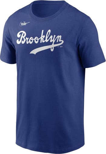 Nike Men's Brooklyn Dodgers Cooperstown Jackie Robinson Jersey - Black