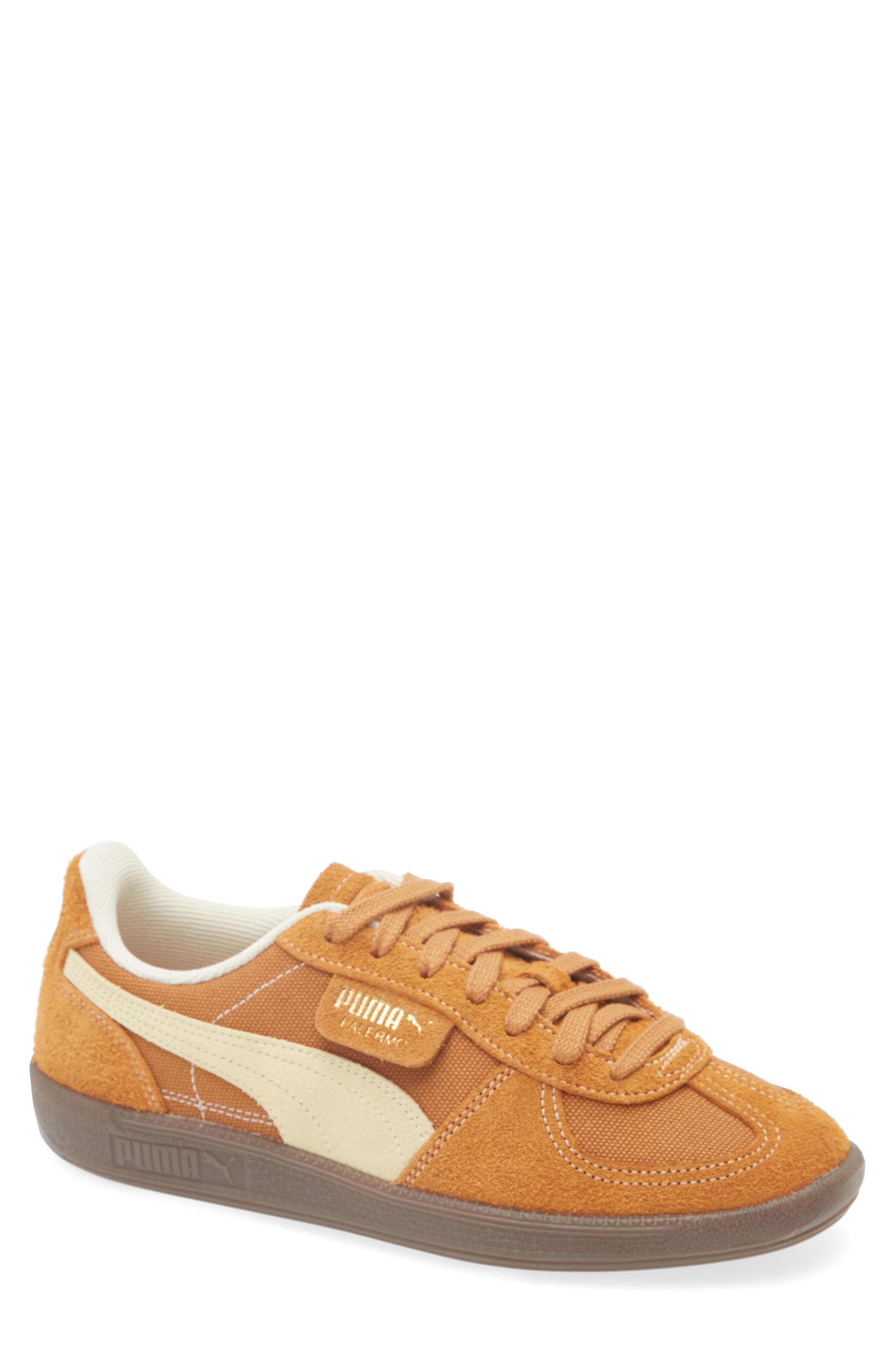 Puma Palermo Sneaker In Caramel Latte-vanilla-gum