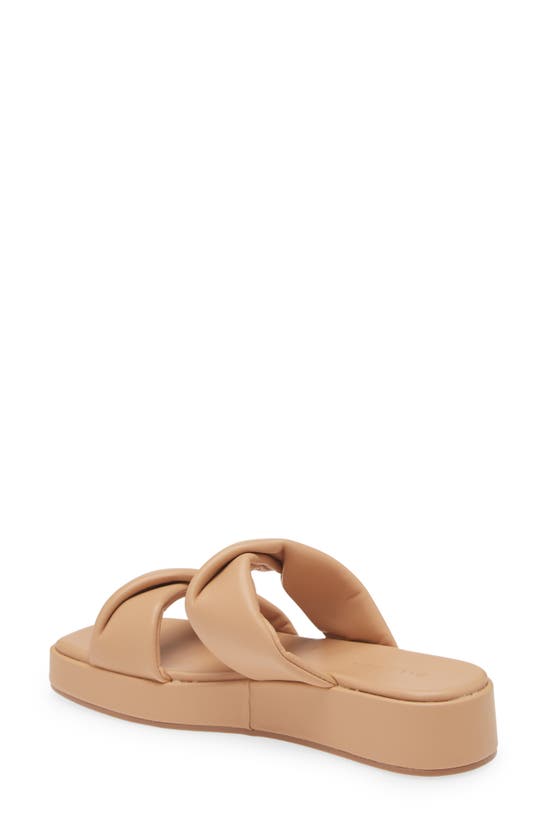 Billini Cory Platform Slide Sandal In Desert | ModeSens