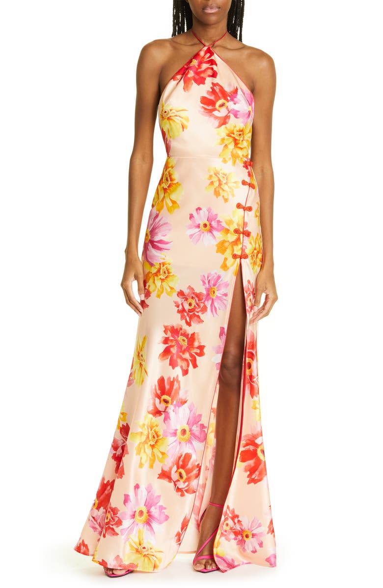SAU LEE Tess Floral Maxi Dress | Nordstrom