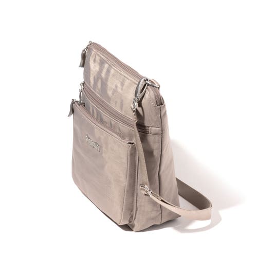 Shop Baggallini Modern Pocket Crossbody Bag In Moonrock