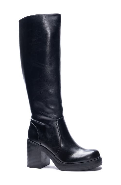 Go Girl Smooth Boot in Black