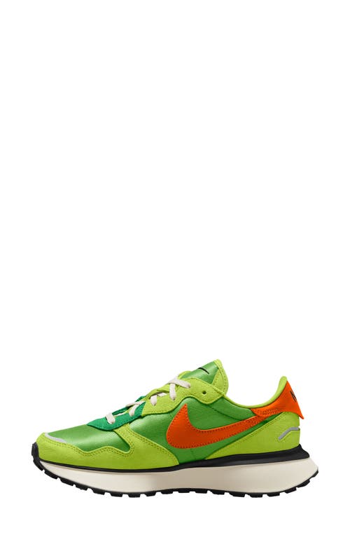 Shop Nike Phoenix Waffle Sneaker In Chlorophyll/orange/green