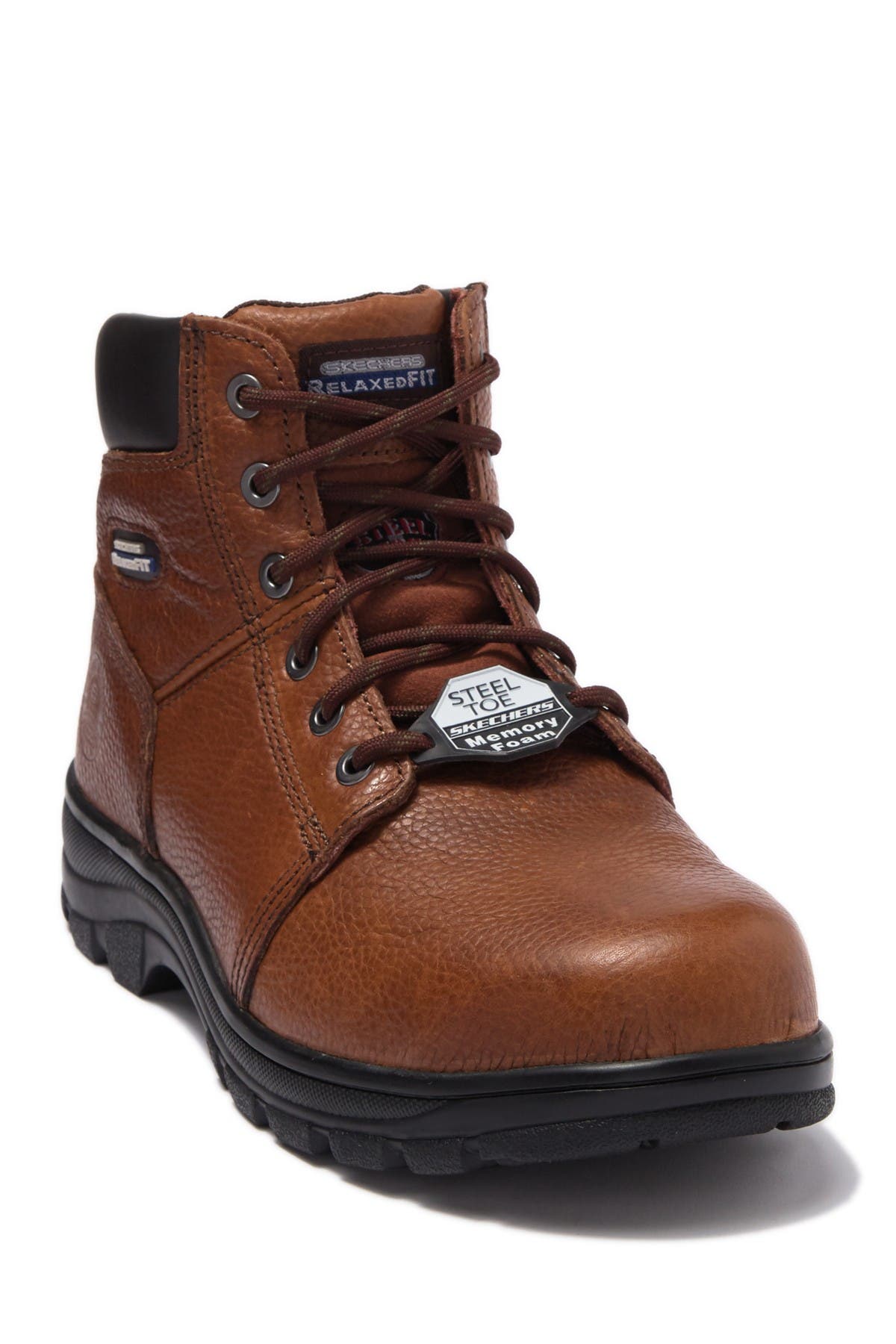 Oil Resistant Leather Lug Boot 