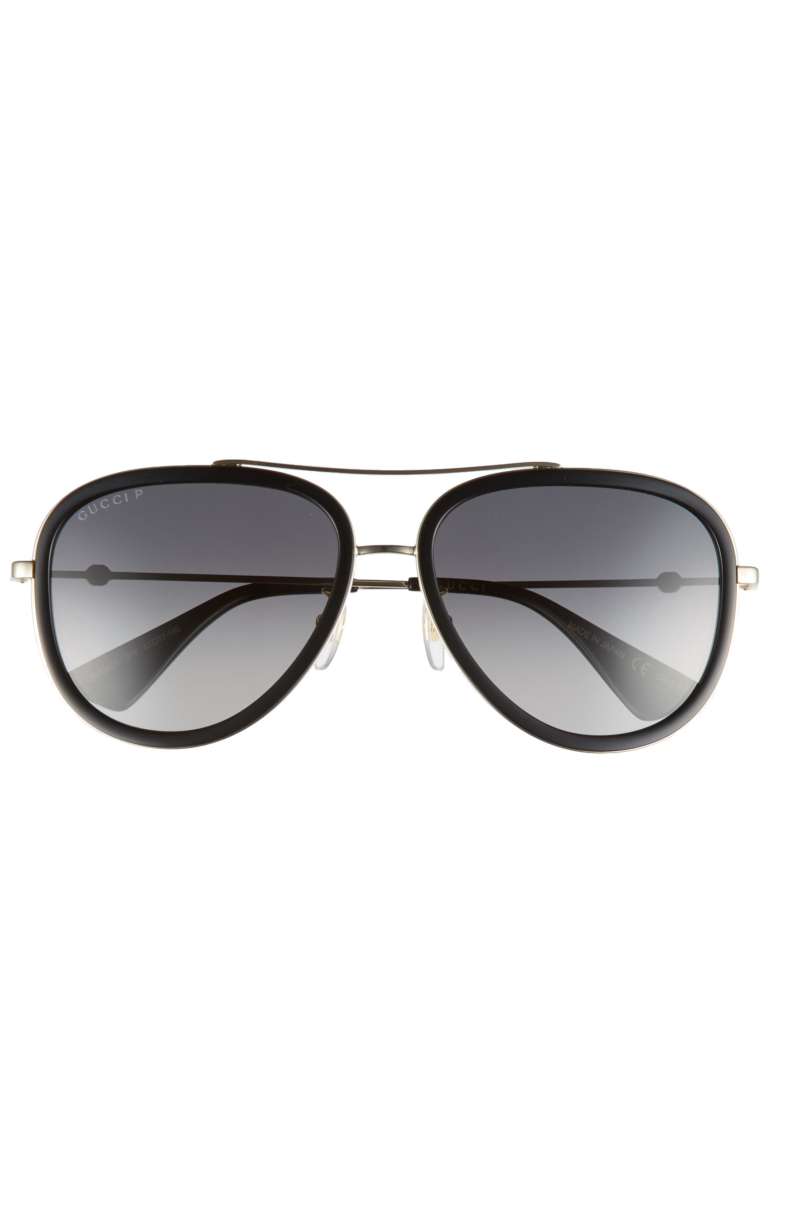 gucci embellished pilot aviators