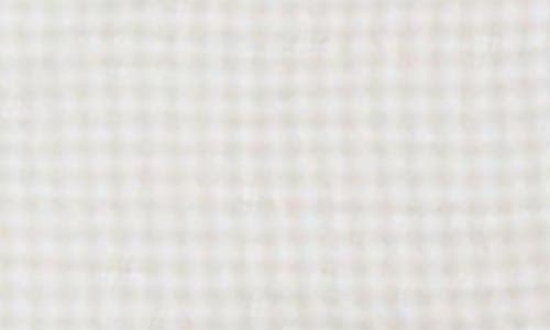 Little Unicorn Cotton Muslin & Terry Hooded Towel In Tan Gingham