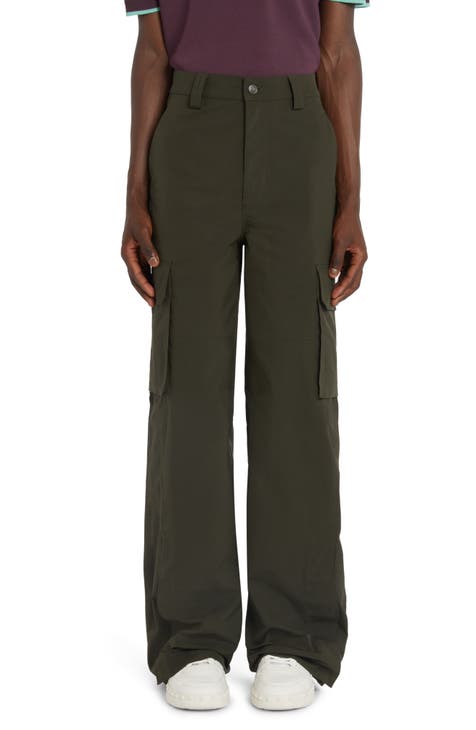 Valentino Nylon Cargo Pants with Belt Loops men - Glamood Outlet