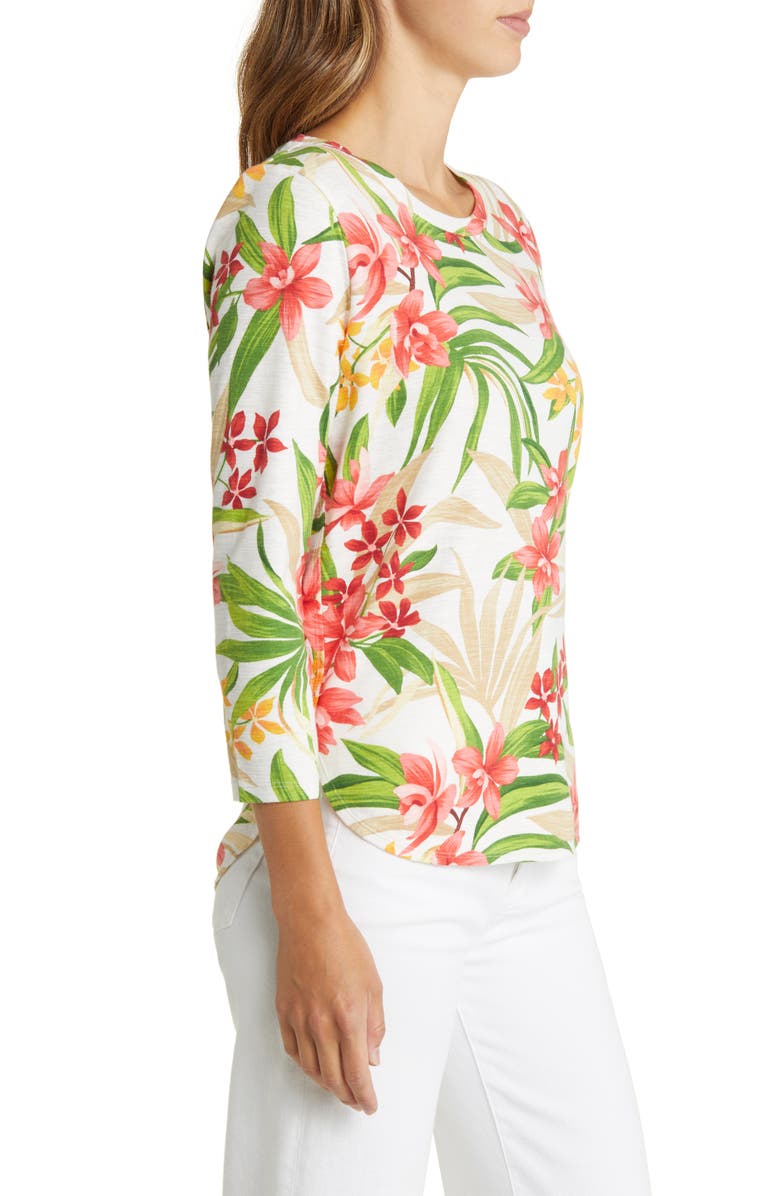 Tommy Bahama Ashby Calli Cove Floral Cotton Knit Top | Nordstrom