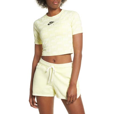 Nike Sportswear Air Print Crop Tee