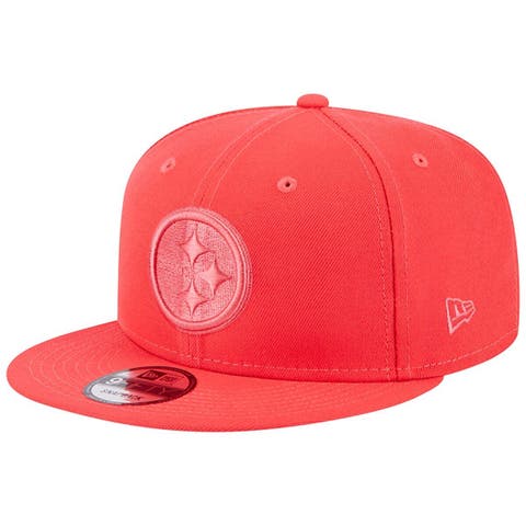 Men's Texas Rangers New Era Black/Scarlet Color Pack 2-Tone 9FIFTY Snapback  Hat