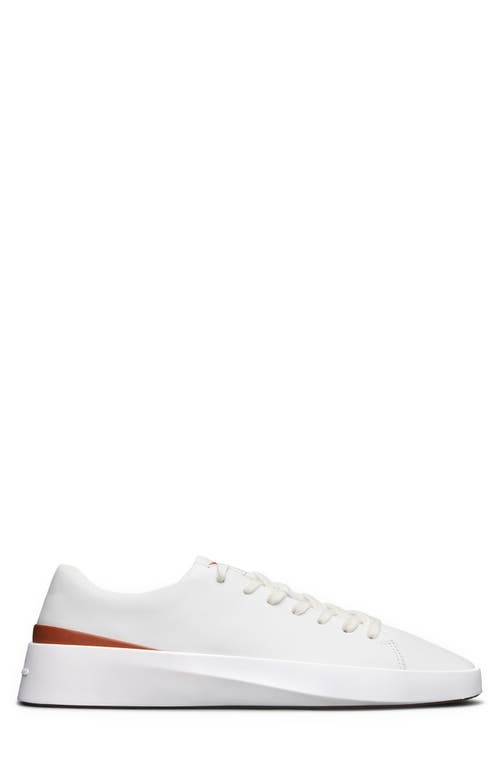 Shop Wolf & Shepherd Cruse Low Top Sneaker In White/brilliant White