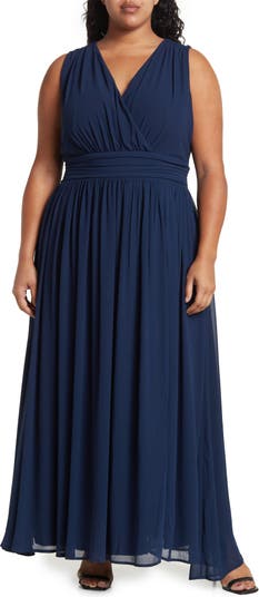 Nordstrom - Lucky Brand 'Goddess' Print Maxi Dress (Plus Size)