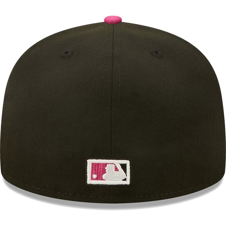 California Angels 35th Anniversary Black Butter Blush 59Fifty Fitted Hat by  MLB x New Era