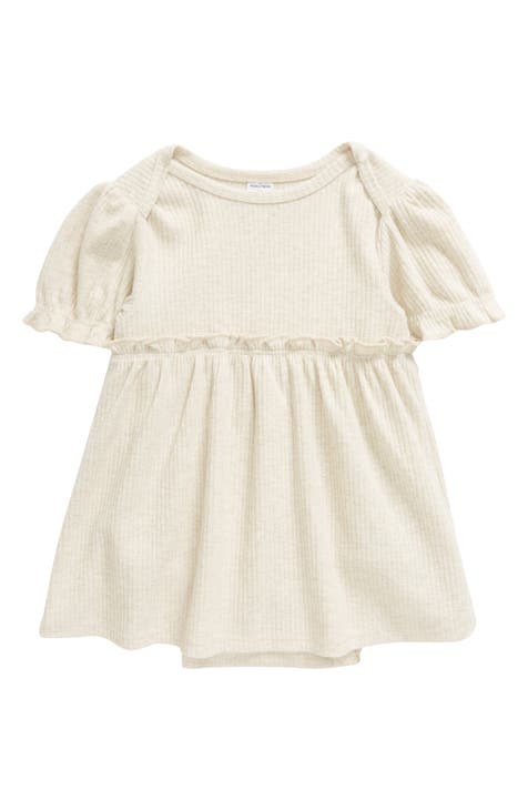 Rib Skirted Bodysuit (Baby)