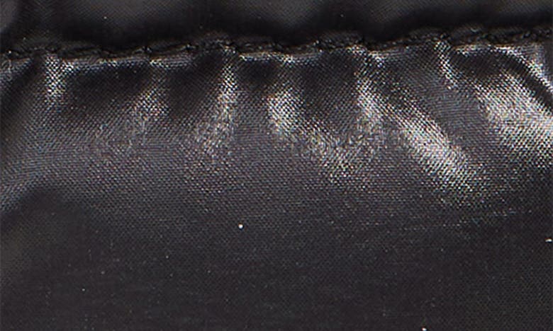Shop Moncler Puffer Vest Key Ring In Black