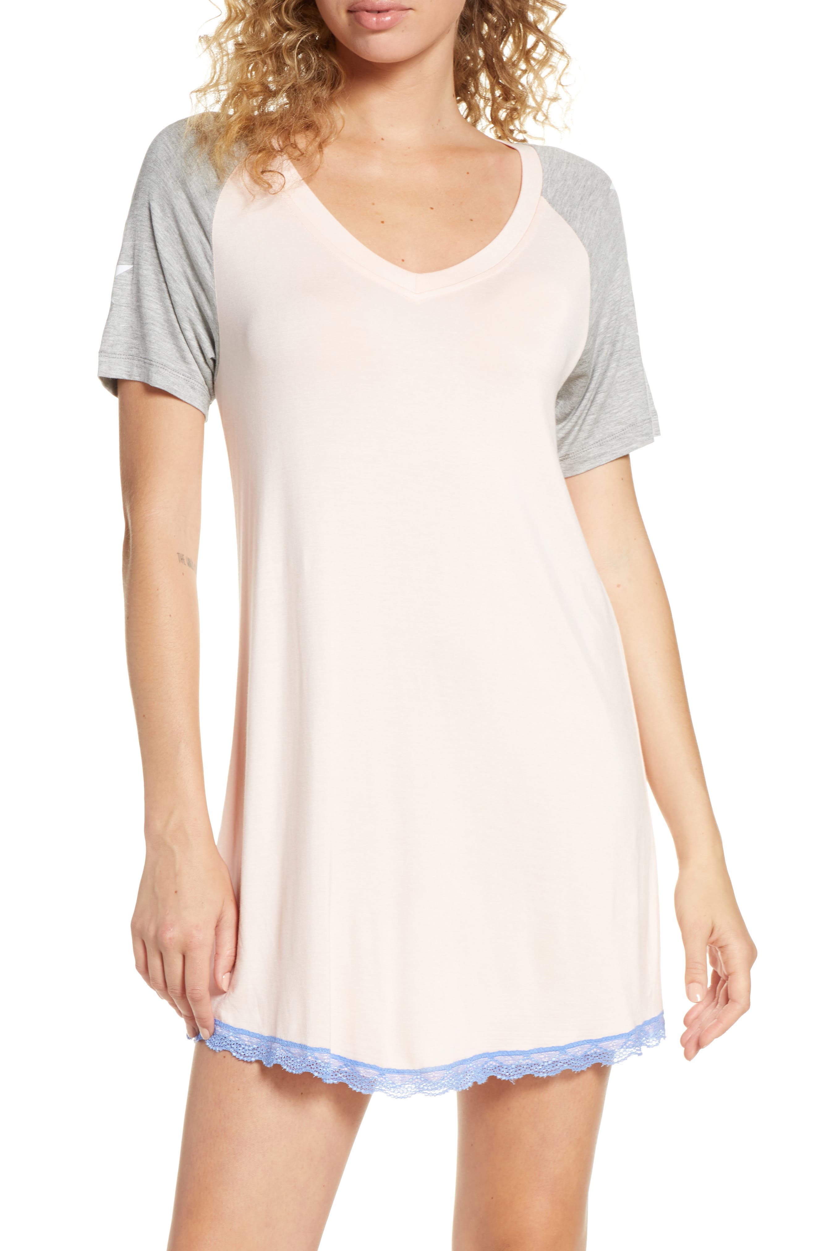 Honeydew Intimates All American Sleep Shirt, Pink