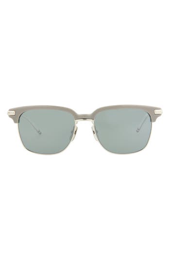 THOM BROWNE THOM BROWNE 55MM SQUARE SUNGLASSES 